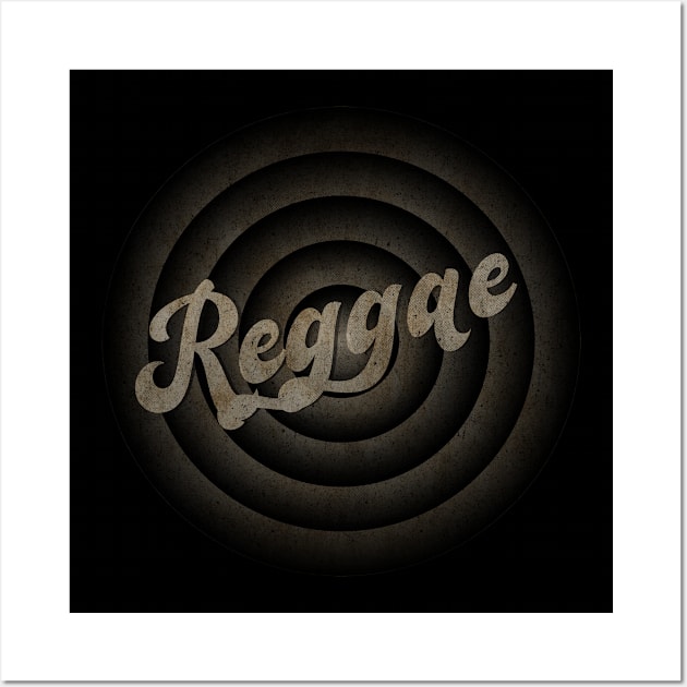 Reggae - Vintage Aesthentic Wall Art by vintageclub88